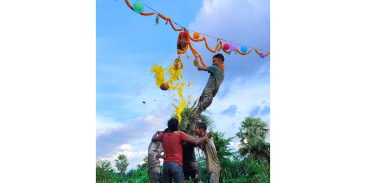 भारतीय आम पब्लिक मोर्चा द्वारा कोइली ग्राम में श्री कृष्ण जन्माष्टमी महोत्सव का आयोजन